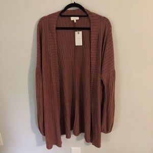 Lucky Brand ribbed cardigan